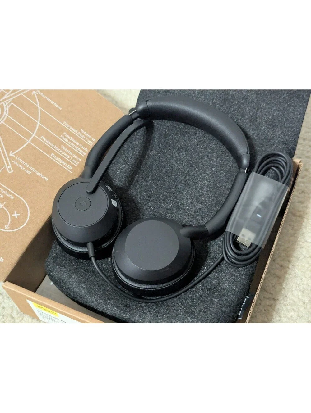 Jabra Evolve2 50 Wired Dual Ear USB Headset